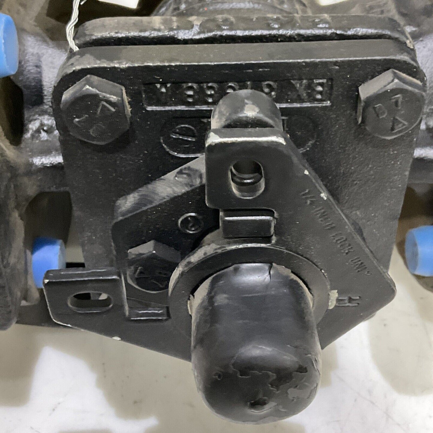 DURCO AY41777AA 6537 FIG. 0411 G411 DI/DI FLANGED PLUG VALVE 2” 150 LB 373
