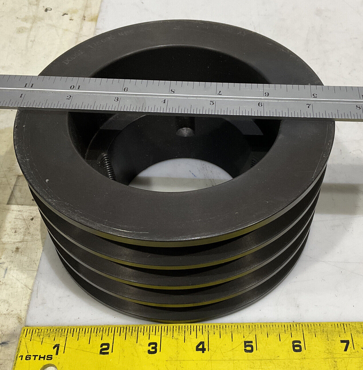 BALDOR DODGE 4B6.2-2517 SHEAVE PULLEY BELT 373