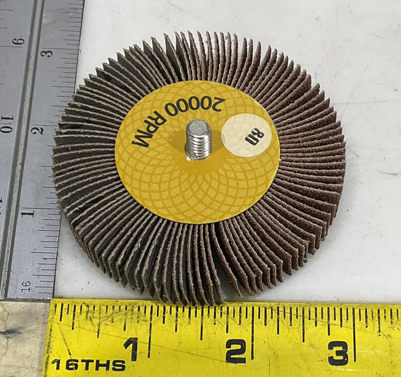 ALFA TOOLS FW61775AT MOUNTED ABRASIVE FLAP WHEELS LOT OF 10 373