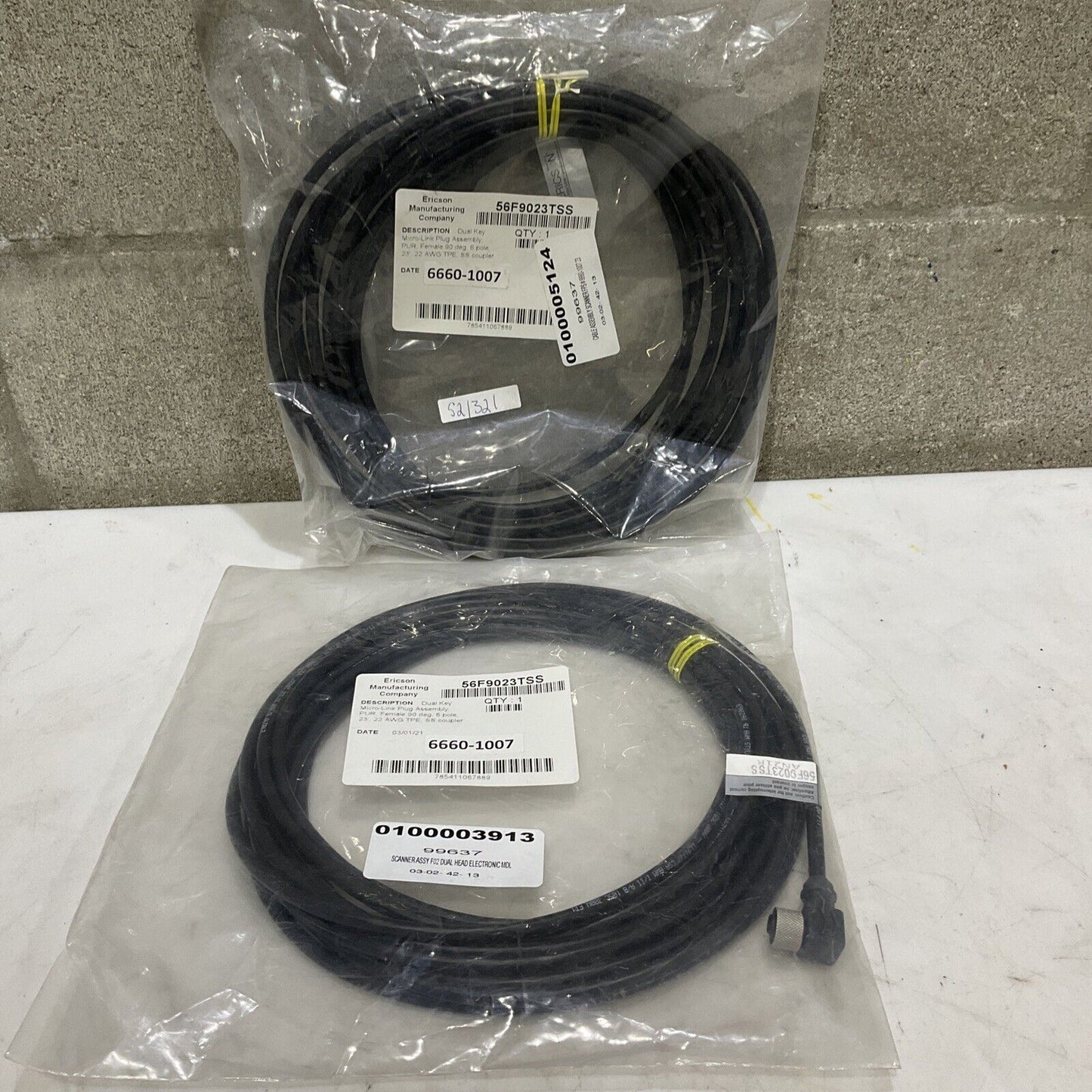 ERICSON 56F9023TSS F02 DUAL HEAD ELECTRIC SCANNER ASSEMBLY LOT OF 2 363