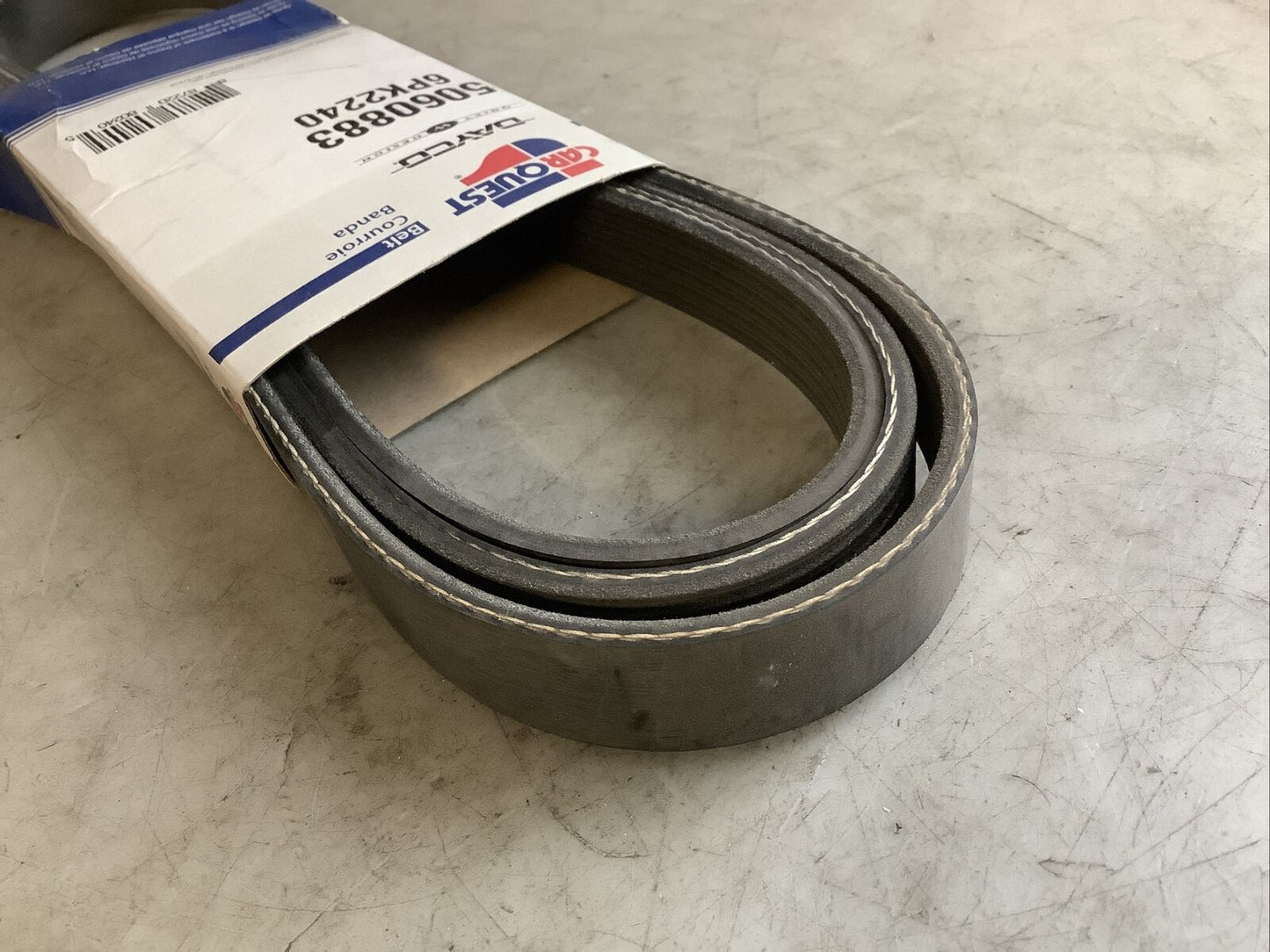 CARQUEST DAYCO 5060883 SERPENTINE BELT 476
