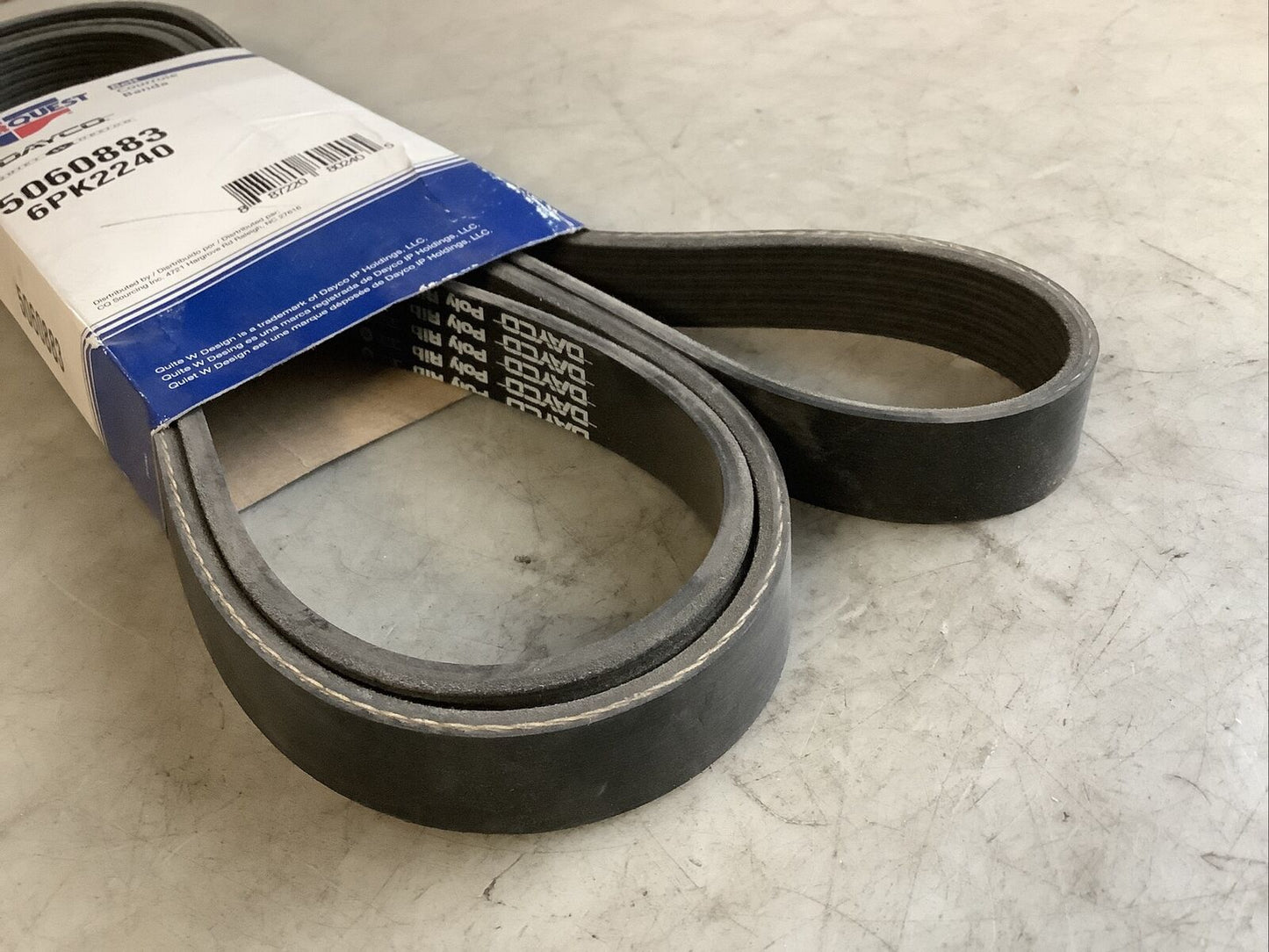 CARQUEST DAYCO 5060883 SERPENTINE BELT 476