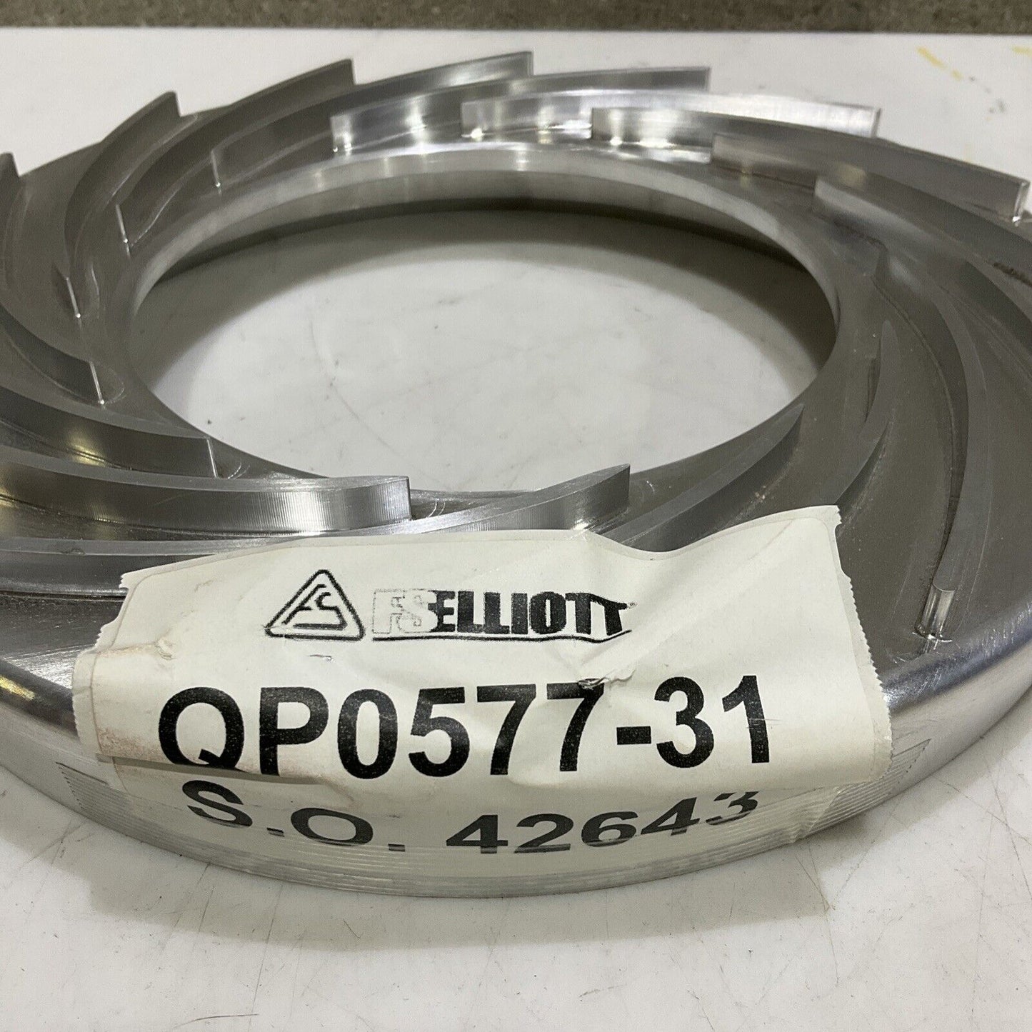 FS ELLIOTT QP0577-31 DIFFUSER 2ND STAGE 373