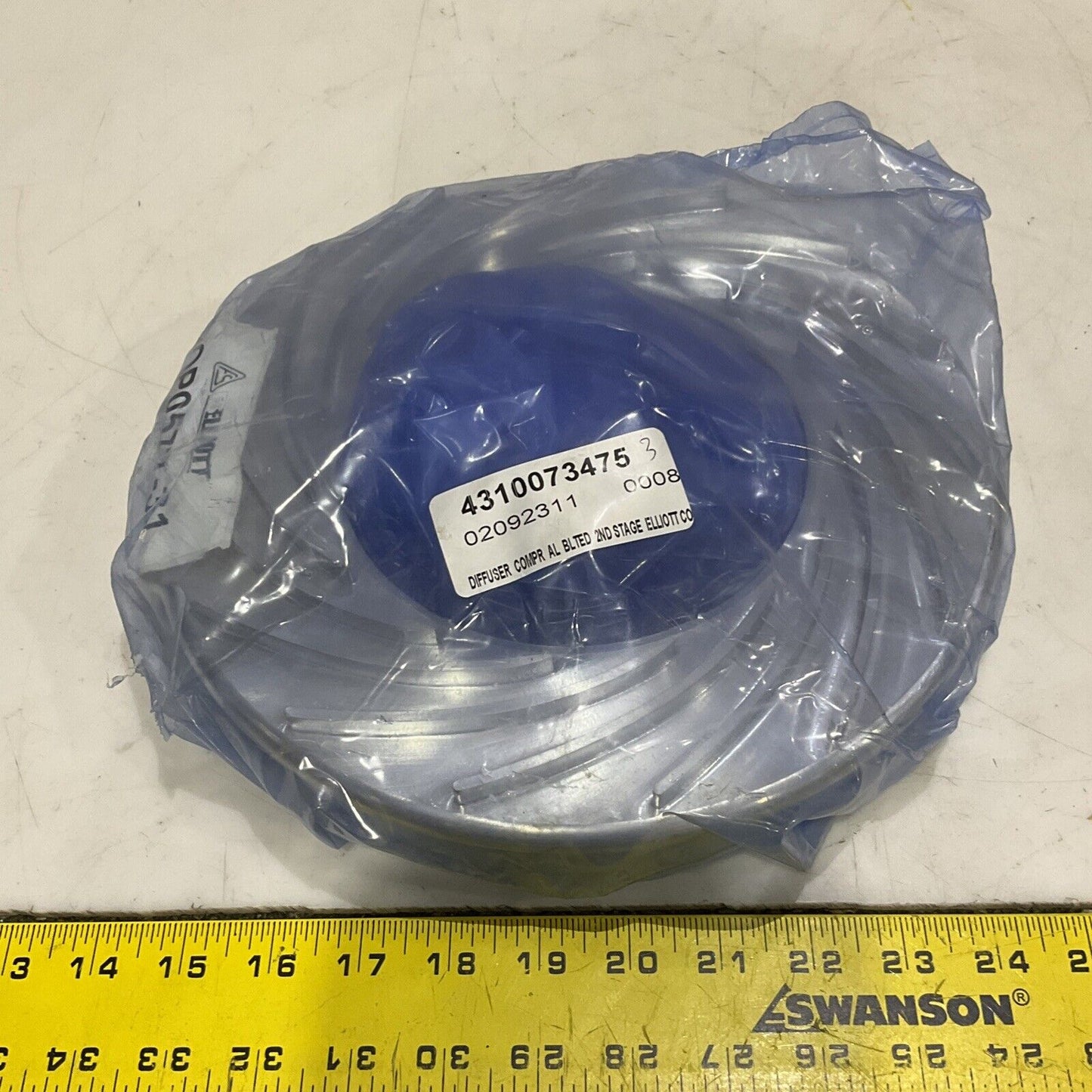 FS ELLIOTT QP0577-31 DIFFUSER 2ND STAGE 373