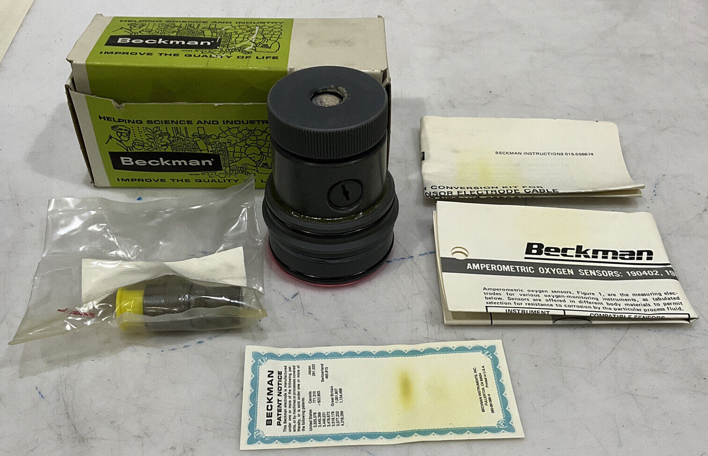 BECKMAN 191605 AMPEROMETRIC OXYGEN SENSOR 373