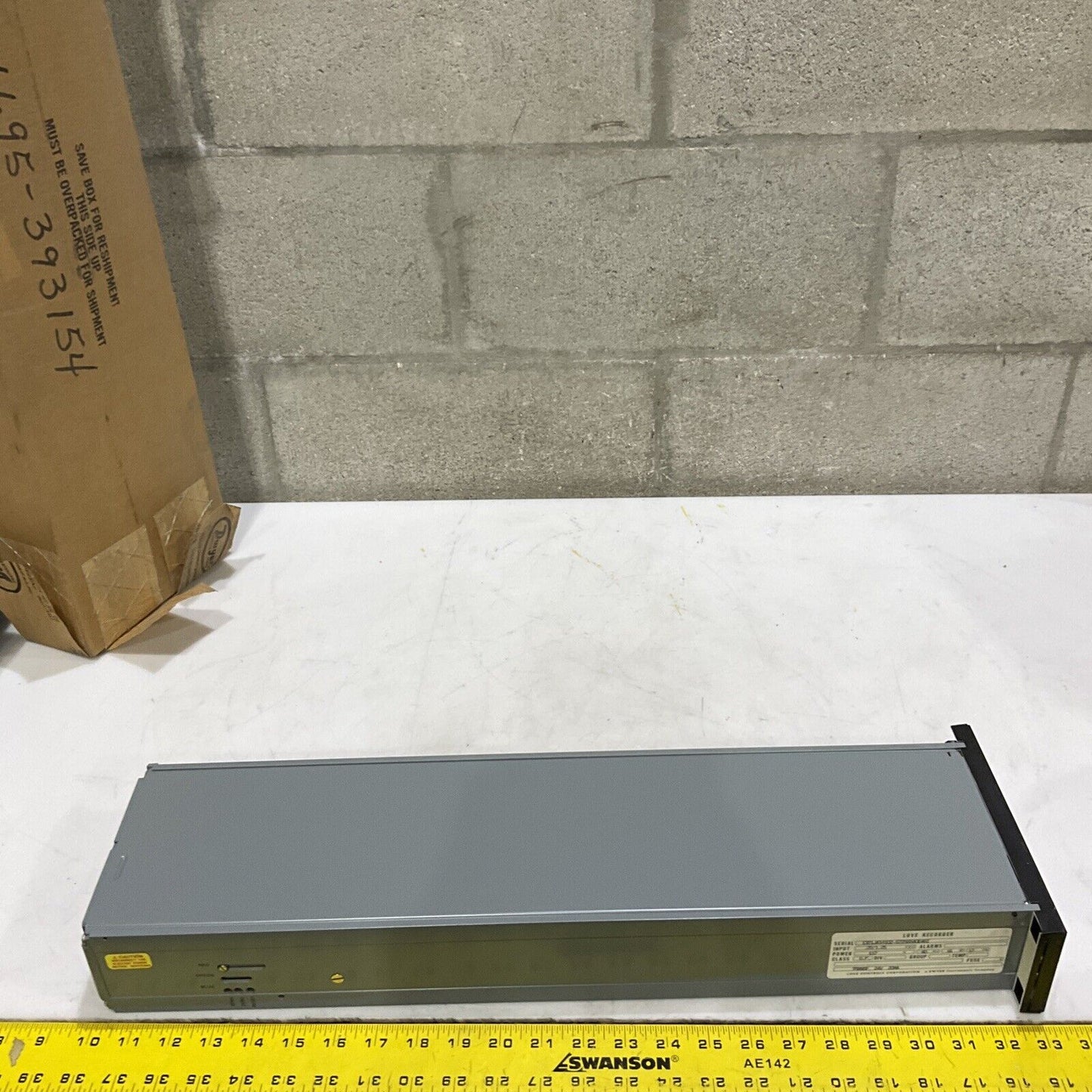 DWYER LOVE CONTROLS 1321JA14102 QUICK SCAN RECORDER 117V 60 HZ 373