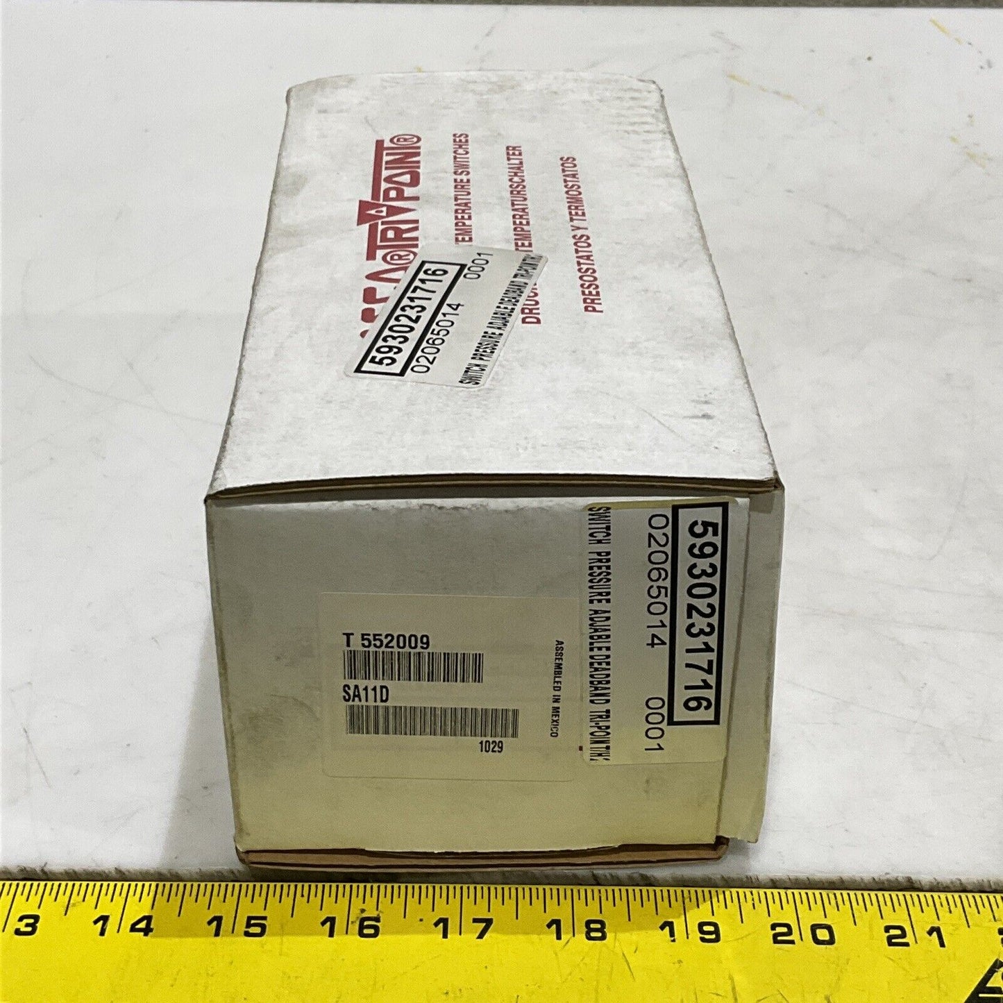ASCO TRI-POINT SA11D T 552009 PRESSURE AND TEMPERATURE SWITCH