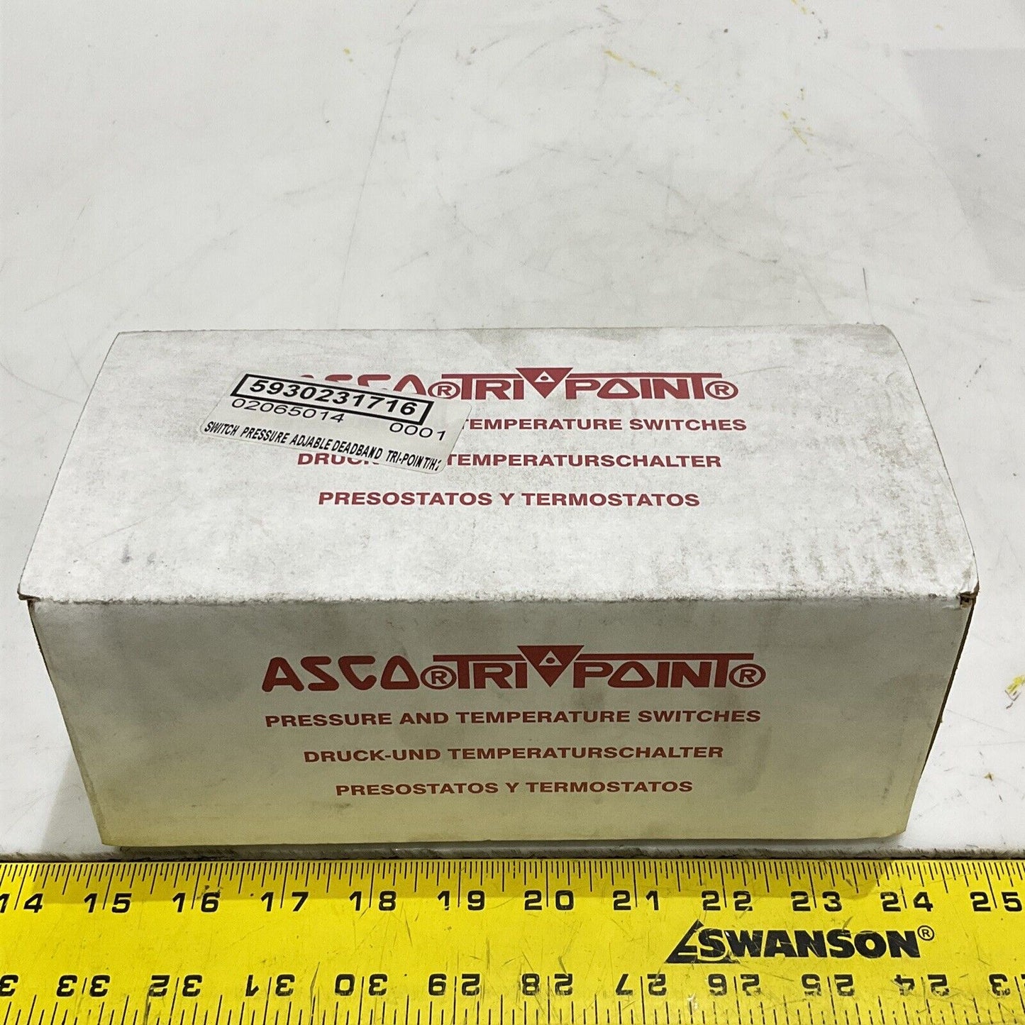 ASCO TRI-POINT SA11D T 552009 PRESSURE AND TEMPERATURE SWITCH