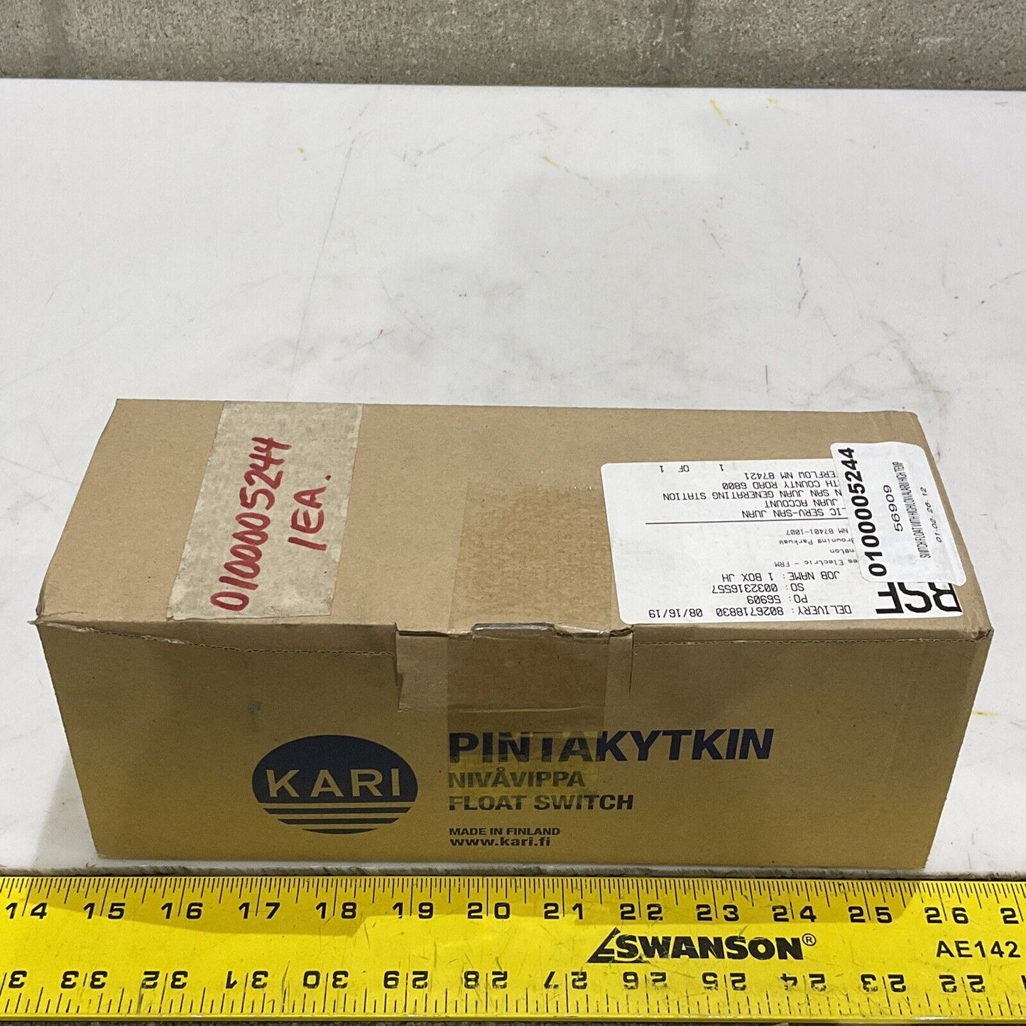 KARI APG 122737 KA-M1CKU LIQUID LEVEL SWITCH W 16’ ALARM HIGH/LOW TEMP 250V 373