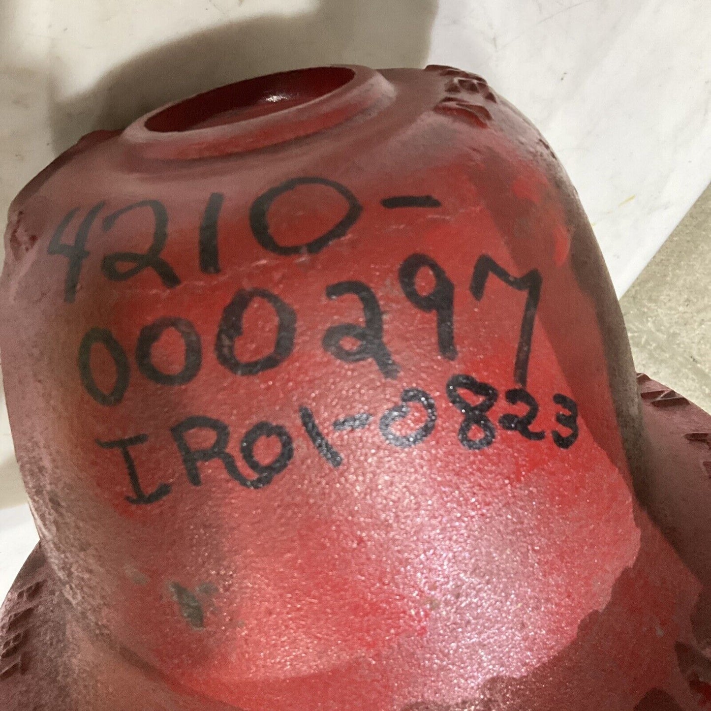 AMERICAN FDY & MFG CO NO 4 0DT HYDRANT ROTARY HEAD VINTAGE CAST IRON 373