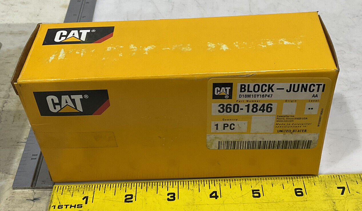 CAT OEM 360-1846 JUNCTION BLOCK D18M10Y16P47 373