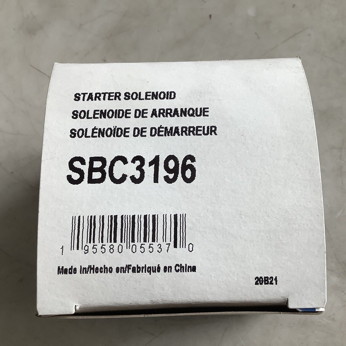 CARQUEST SBC3196 STARTER SOLENOID 476
