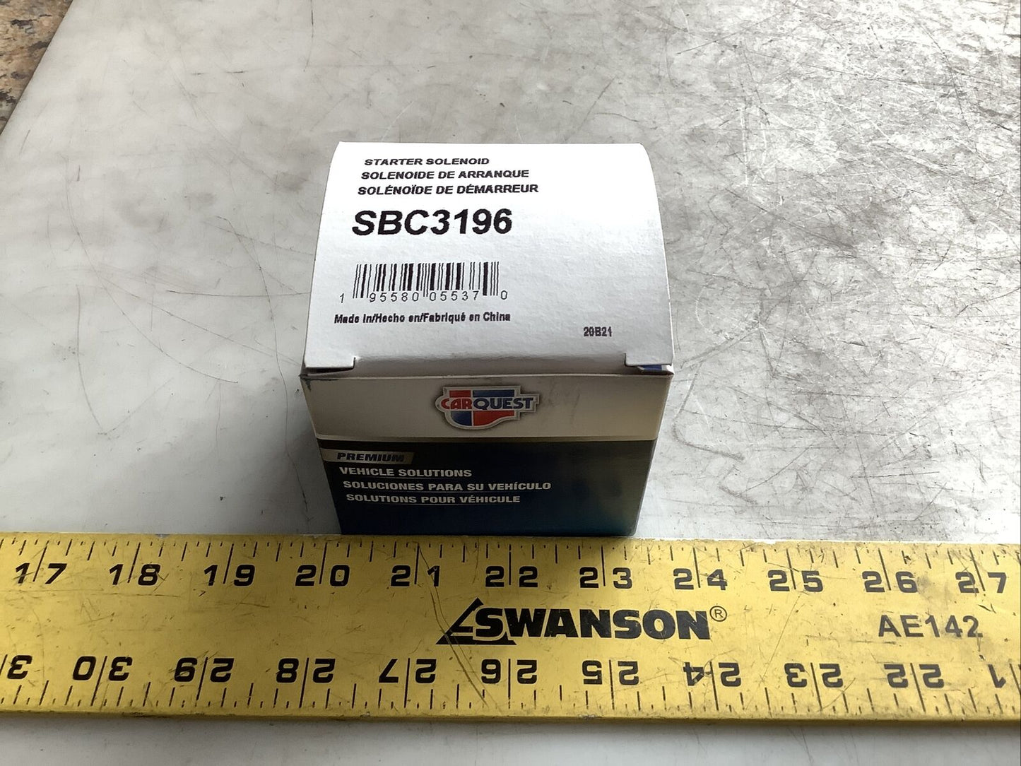 CARQUEST SBC3196 STARTER SOLENOID 476