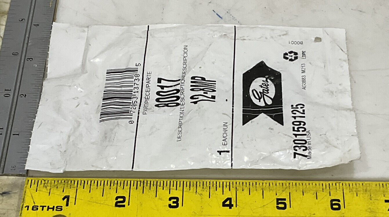 GATES 80017 12-8MP ADAPTER LOT OF 7 373