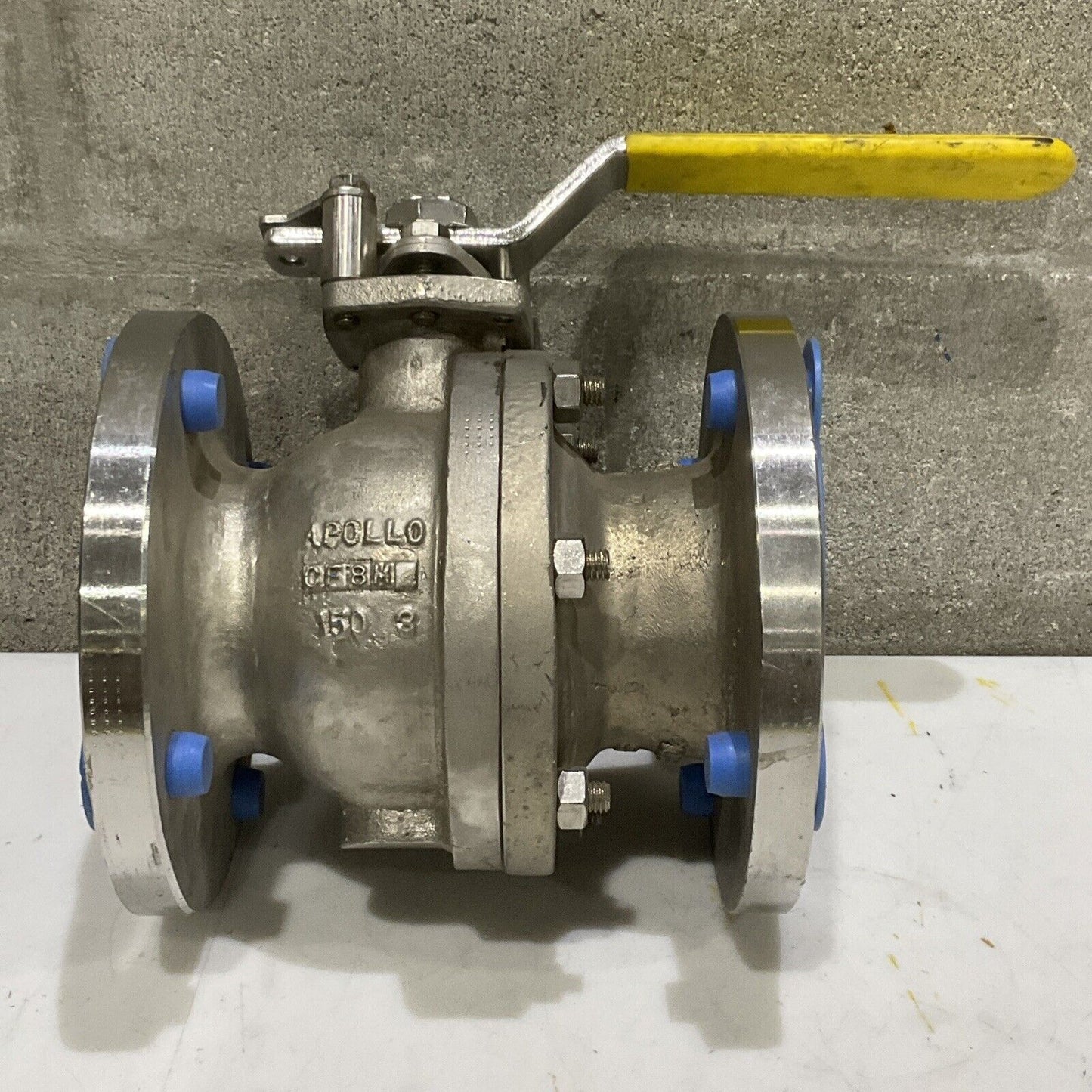 APOLLO 3" 316SS 87A10001 B16.34 API-608 FLANGE VALVE 275 PSIG 373