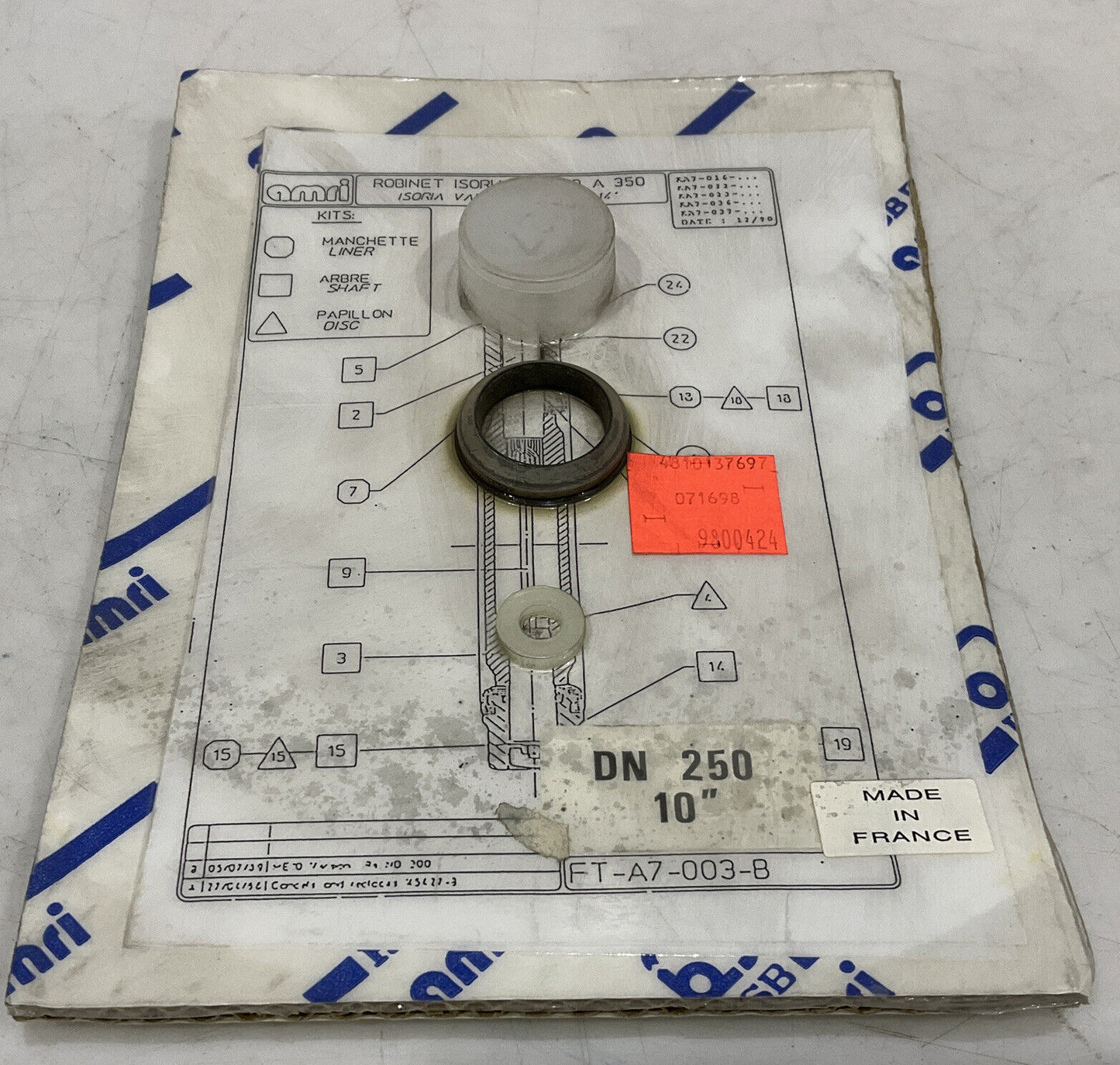 AMRI DN 250 10” FT-A7-003-B KIT 373