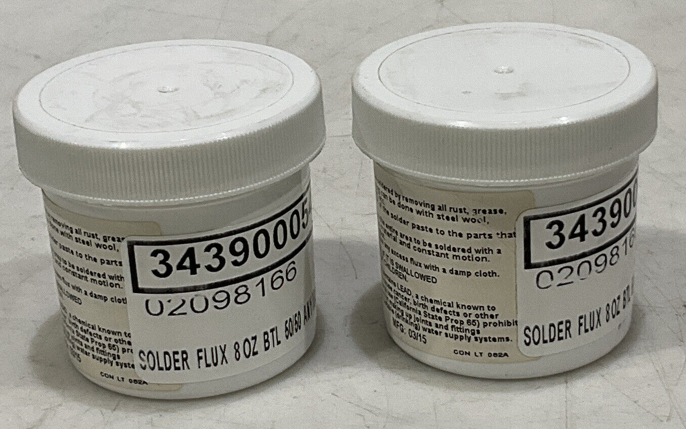 ALPHA TECHNOLOGY 52650 SOLDER CREAM LOT OF 2 373