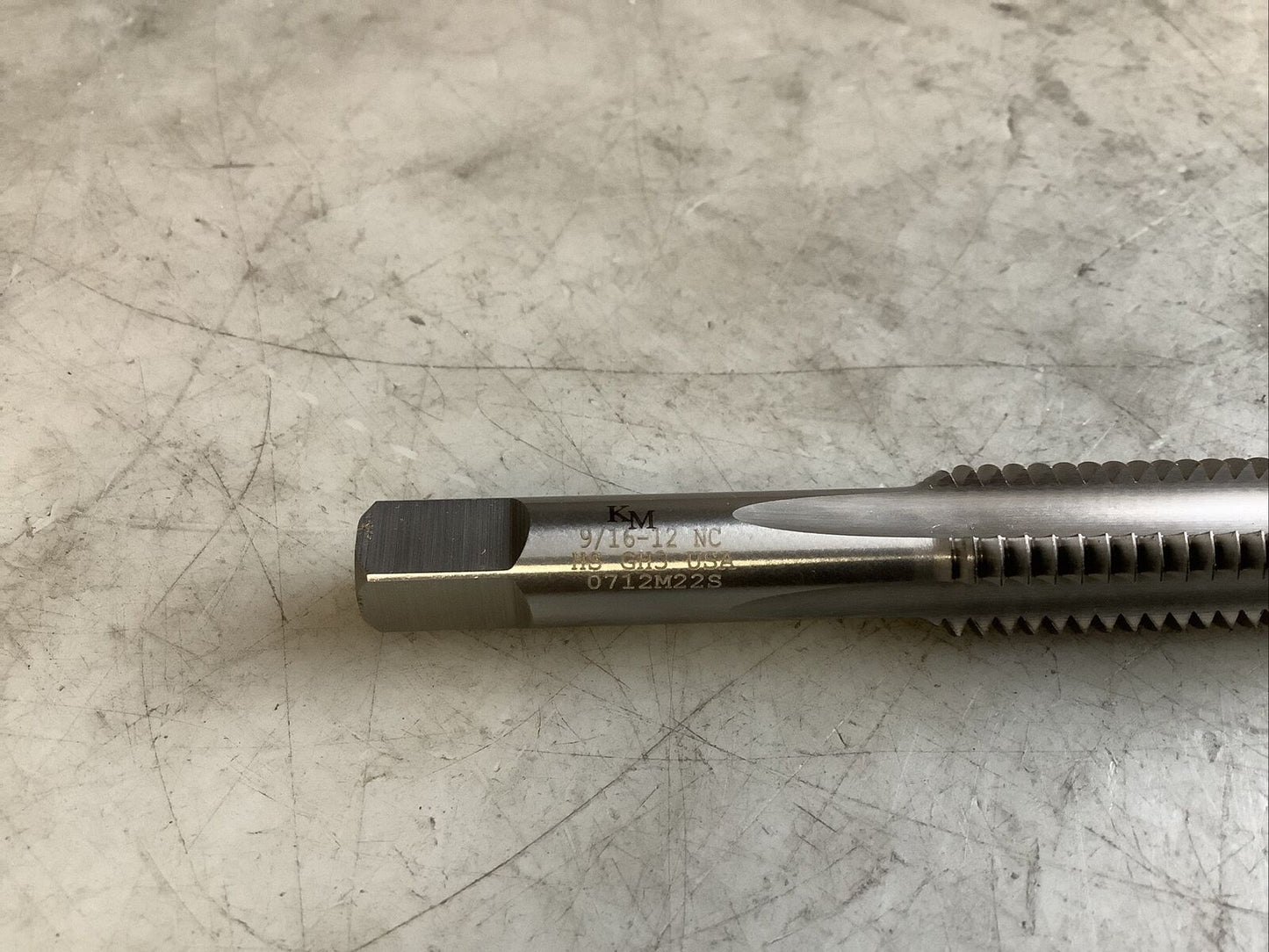 KIMBALL MIDWEST 82752 BOTTOM TAP 9/16-12 H3 4FL 476