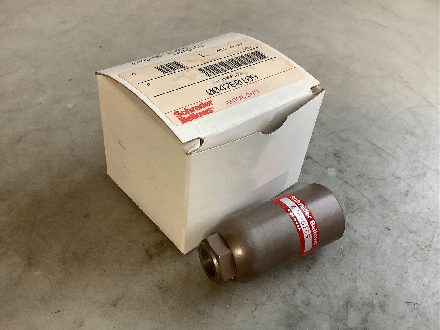 SCHRADER BELLOWS 004760109 MUFFLER 373
