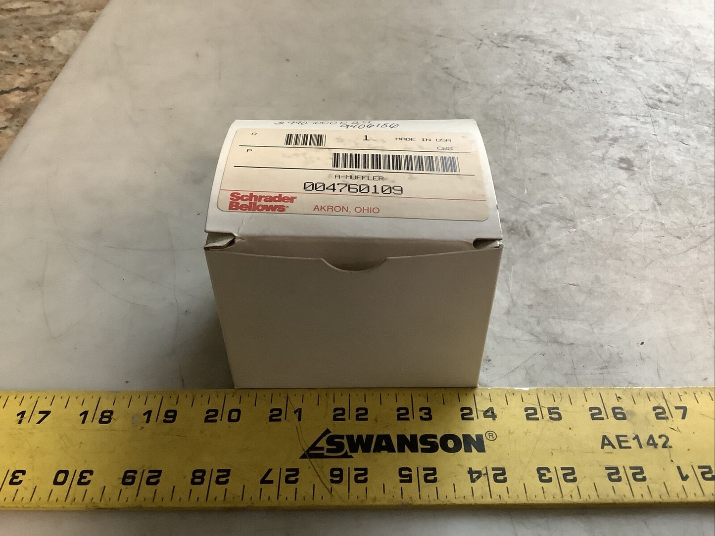 SCHRADER BELLOWS 004760109 MUFFLER 373