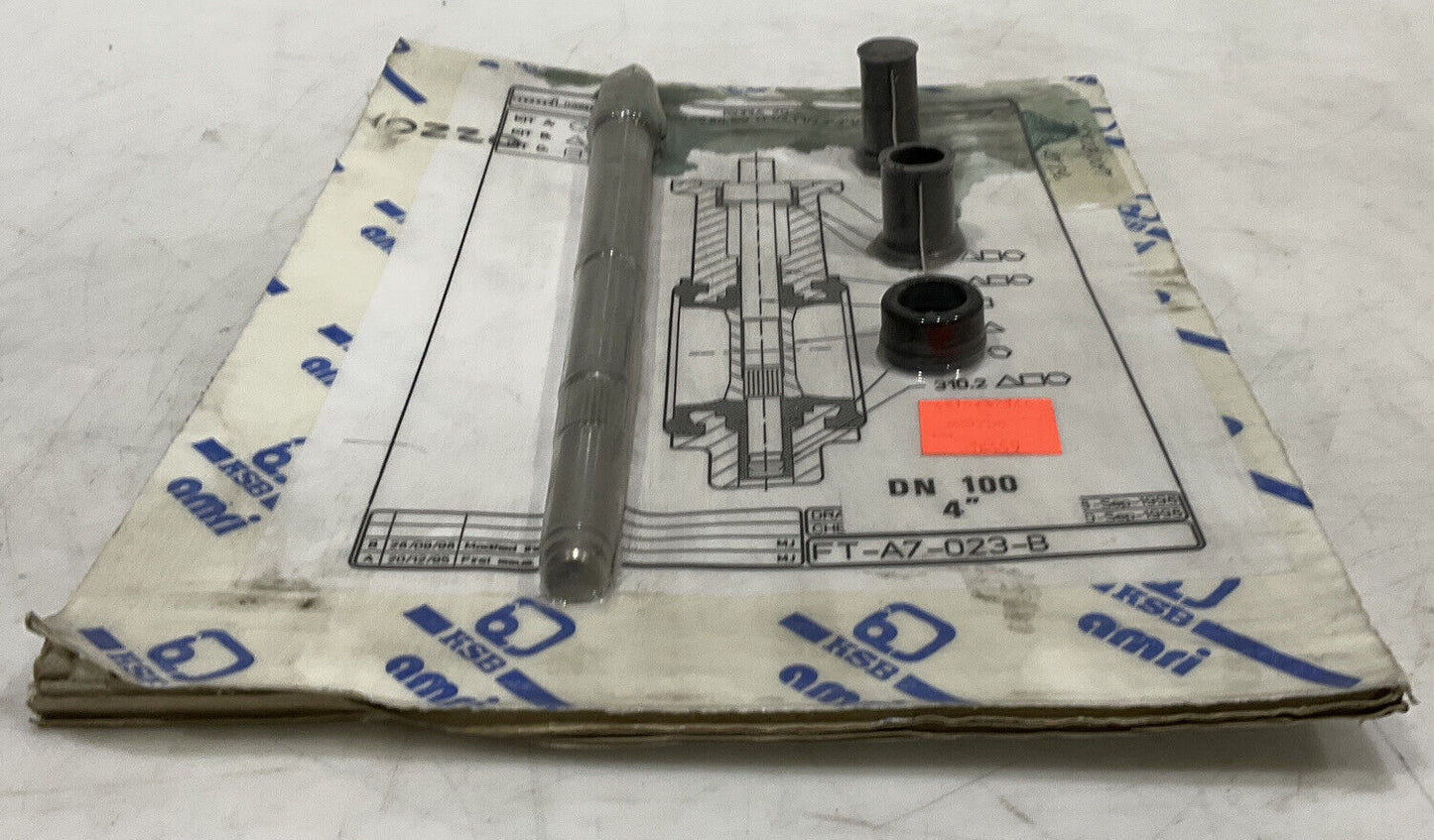 AMRI FT-A7-023-B DN 100 4” KIT 373