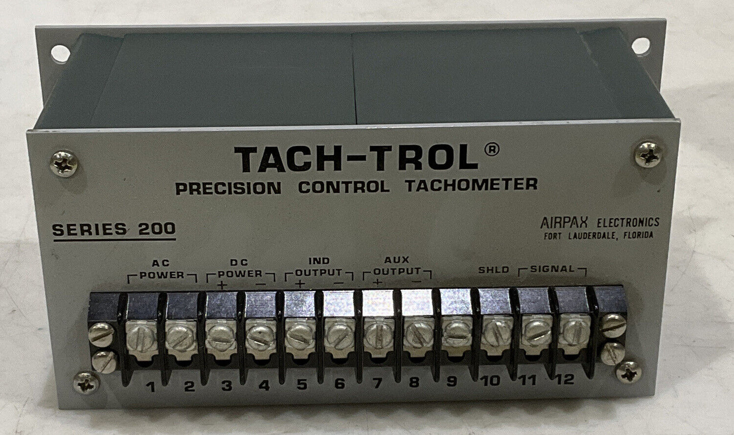AIRPAX 080255-1111 1-900HZ PRECISION CONTROL TACHOMETER 373