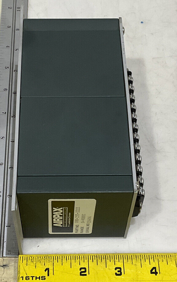AIRPAX 080255-1111 1-900HZ PRECISION CONTROL TACHOMETER 373