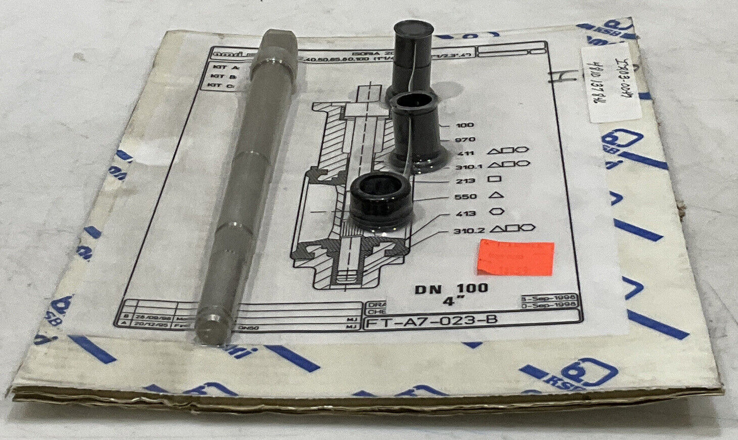 AMRI FT-A7-023-B DN 100 4” KIT 373