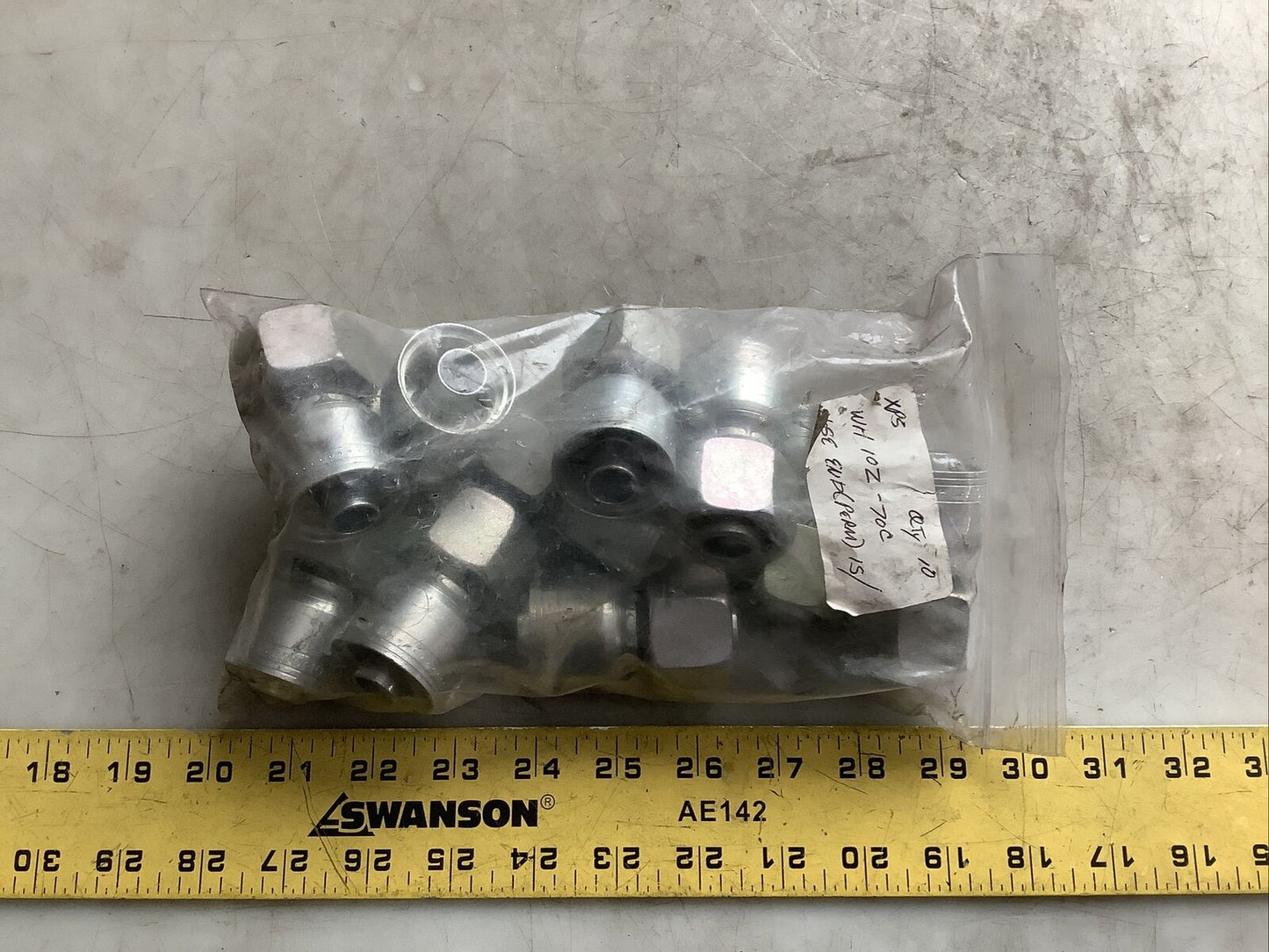EATON 10Z-70C WEATHERHEAD HOSE FITTING FEMALE SWIVEL 476 - QTY 10