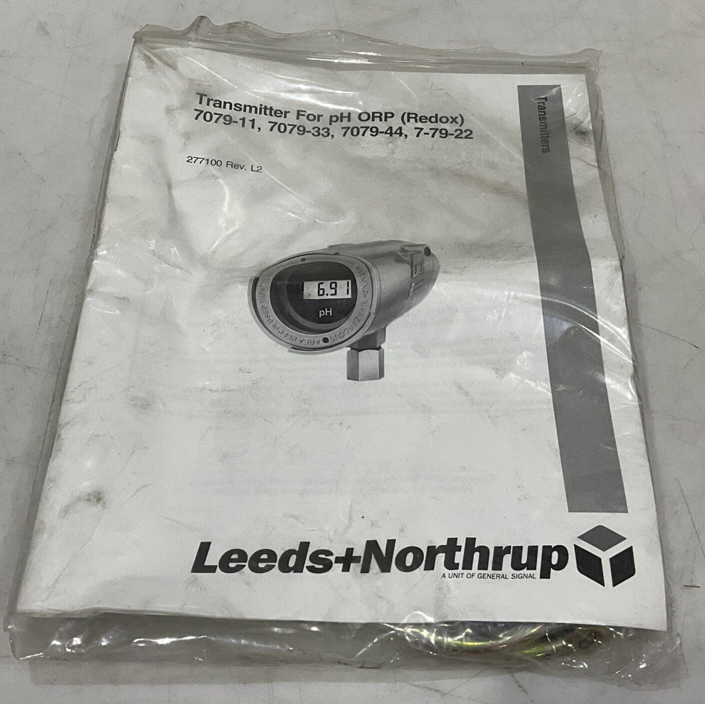 LEEDS AND NORTHRUP 7079-11 TRANSMITTER FOR PH ORP 373