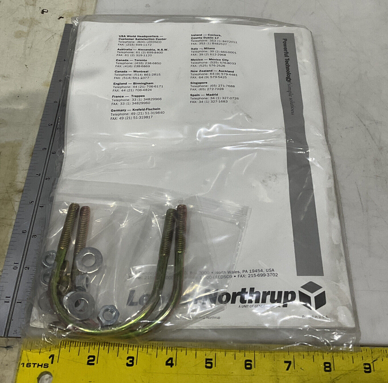 LEEDS AND NORTHRUP 7079-11 TRANSMITTER FOR PH ORP 373