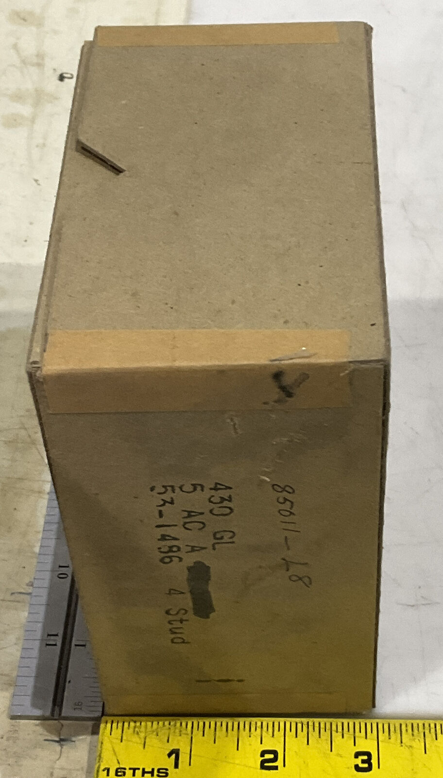 RESEARCH COTTRELL 0-300 AMPS 4 STUD PRIMARY TRANSFORMER ELECTRIC METER 373