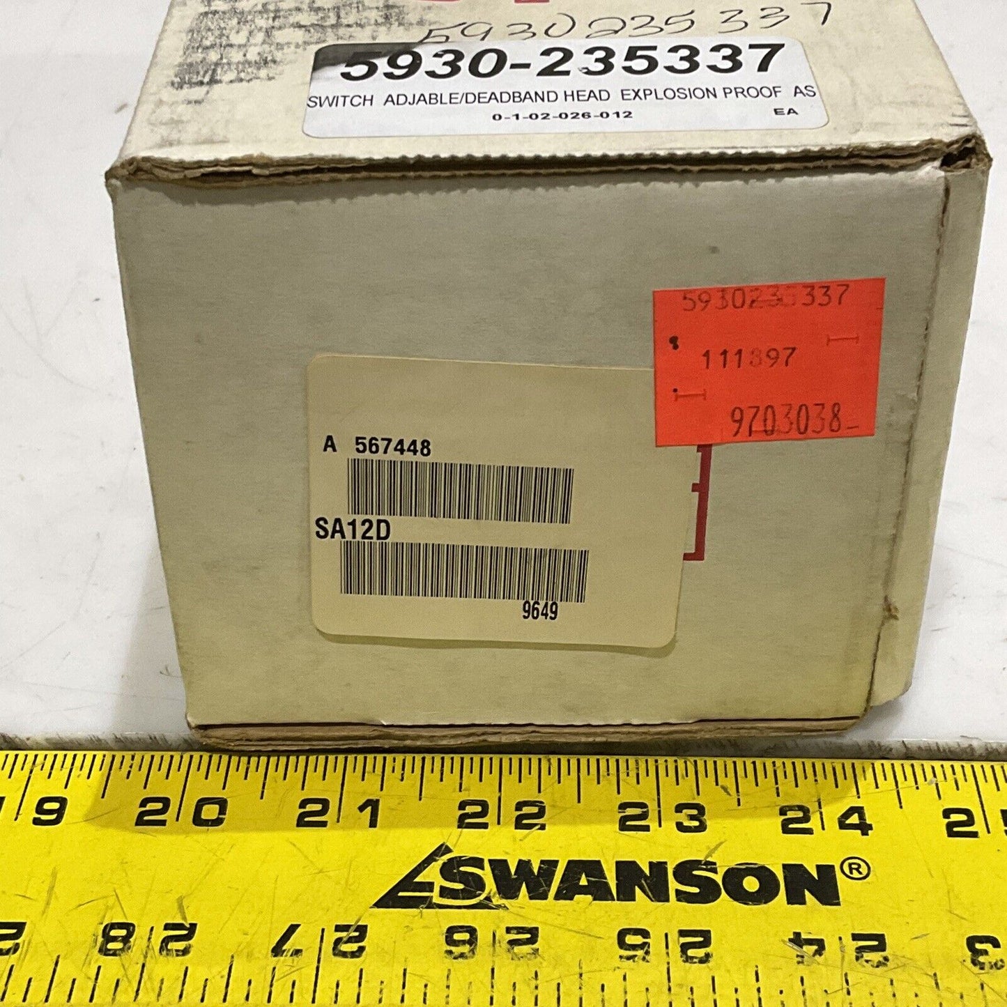ASCO TRI-POINT A 567448 SA12D PRESSURE AND TEMPERATURE SWITCH 373