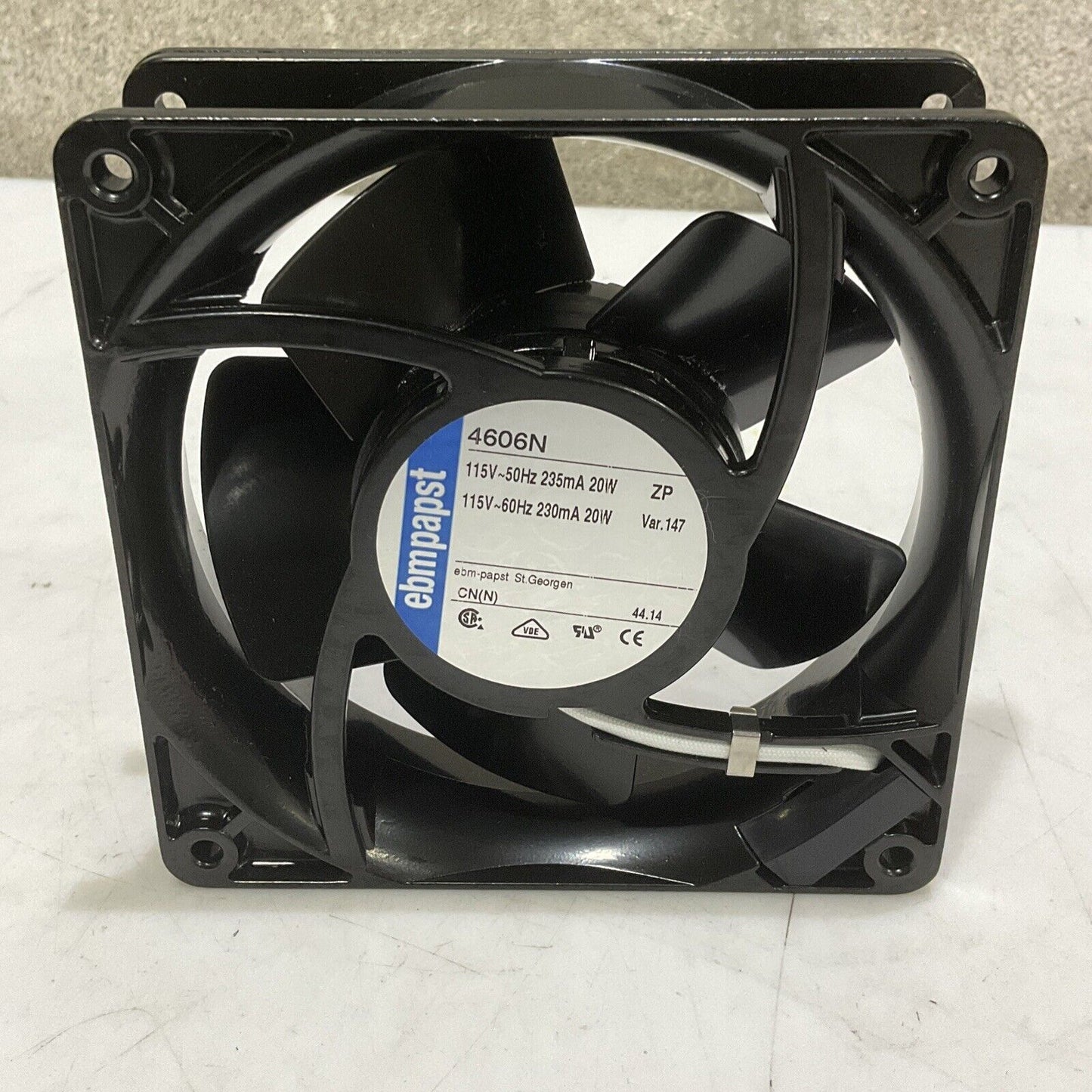 EBMPAPST 4606N TUBE AXIAL FAN 115V 50/60HZ 20W 373