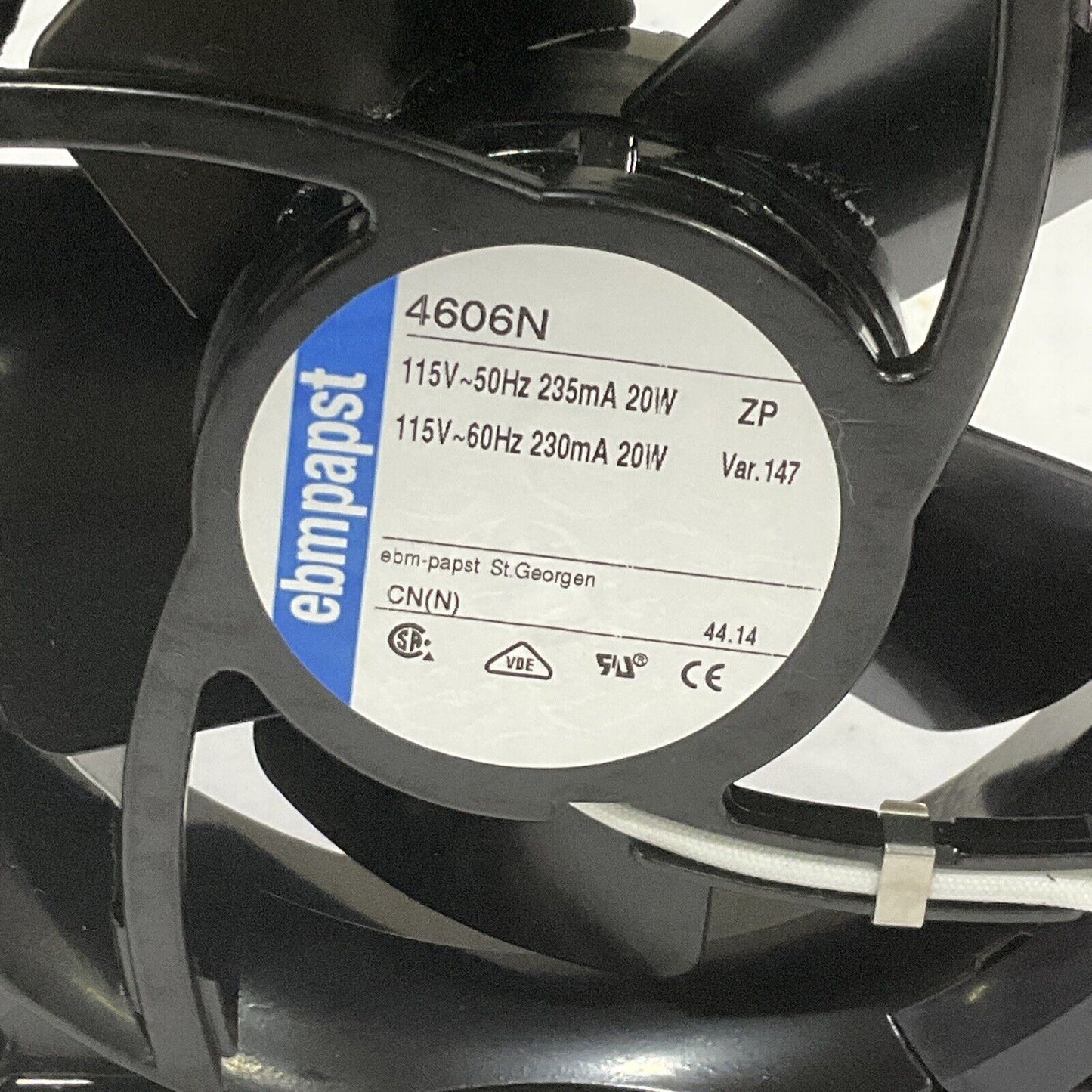 EBMPAPST 4606N TUBE AXIAL FAN 115V 50/60HZ 20W 373