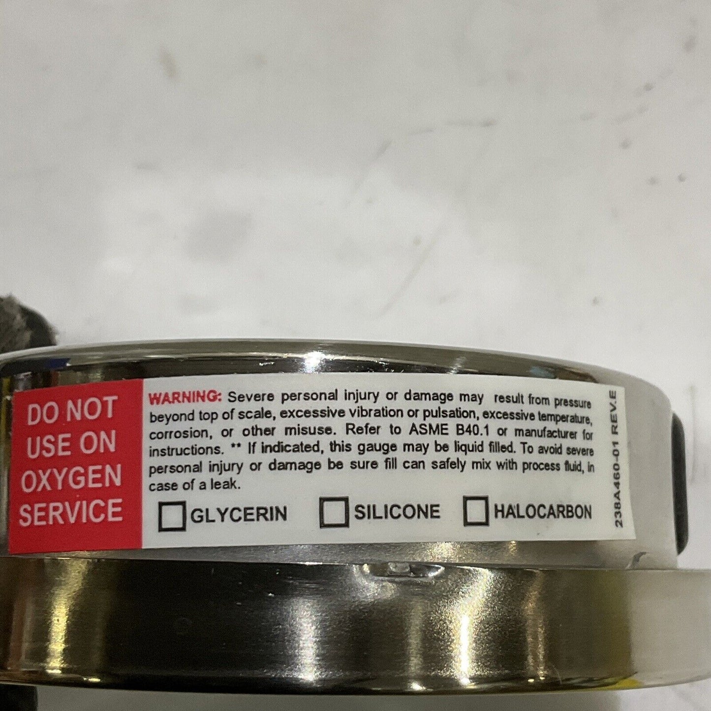 ASHCROFT 3QA52611-035 INDUSTRIAL DURALIFE GAUGE 3 1/2” TYPE 1009 3-15 LB 373