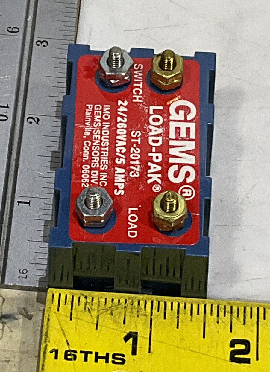 GEMS SENSORS 20173 LOAD-PAK 120-240V-5A TERMINAL 373