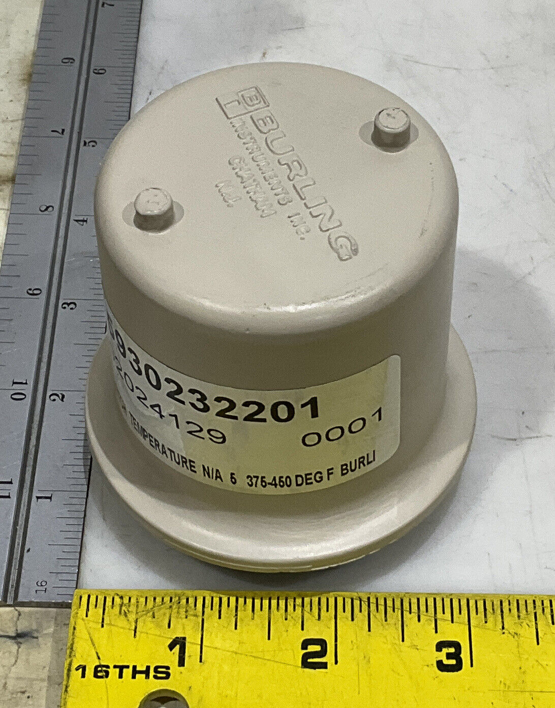 BURLING INSTRUMENTS B-2C 672 TEMPERATURE SWITCH 373