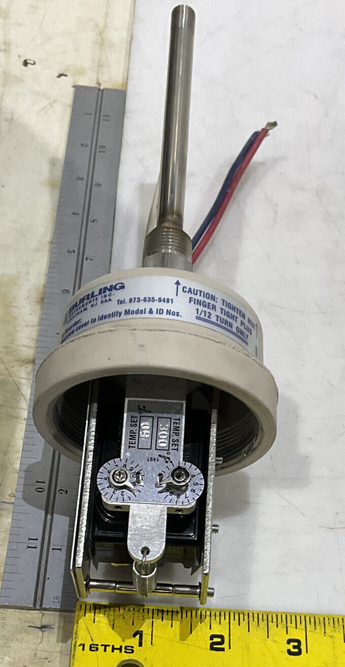 BURLING INSTRUMENTS B-2C 672 TEMPERATURE SWITCH 373
