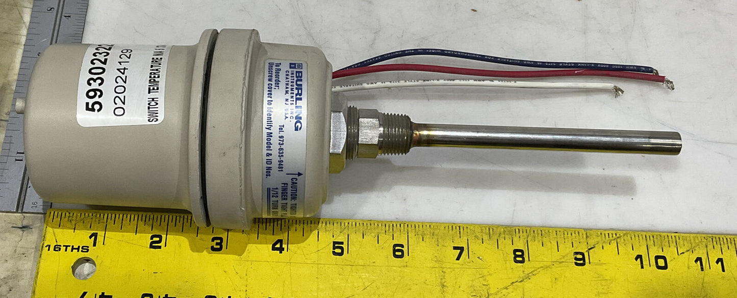 BURLING INSTRUMENTS B-2C 672 TEMPERATURE SWITCH 373