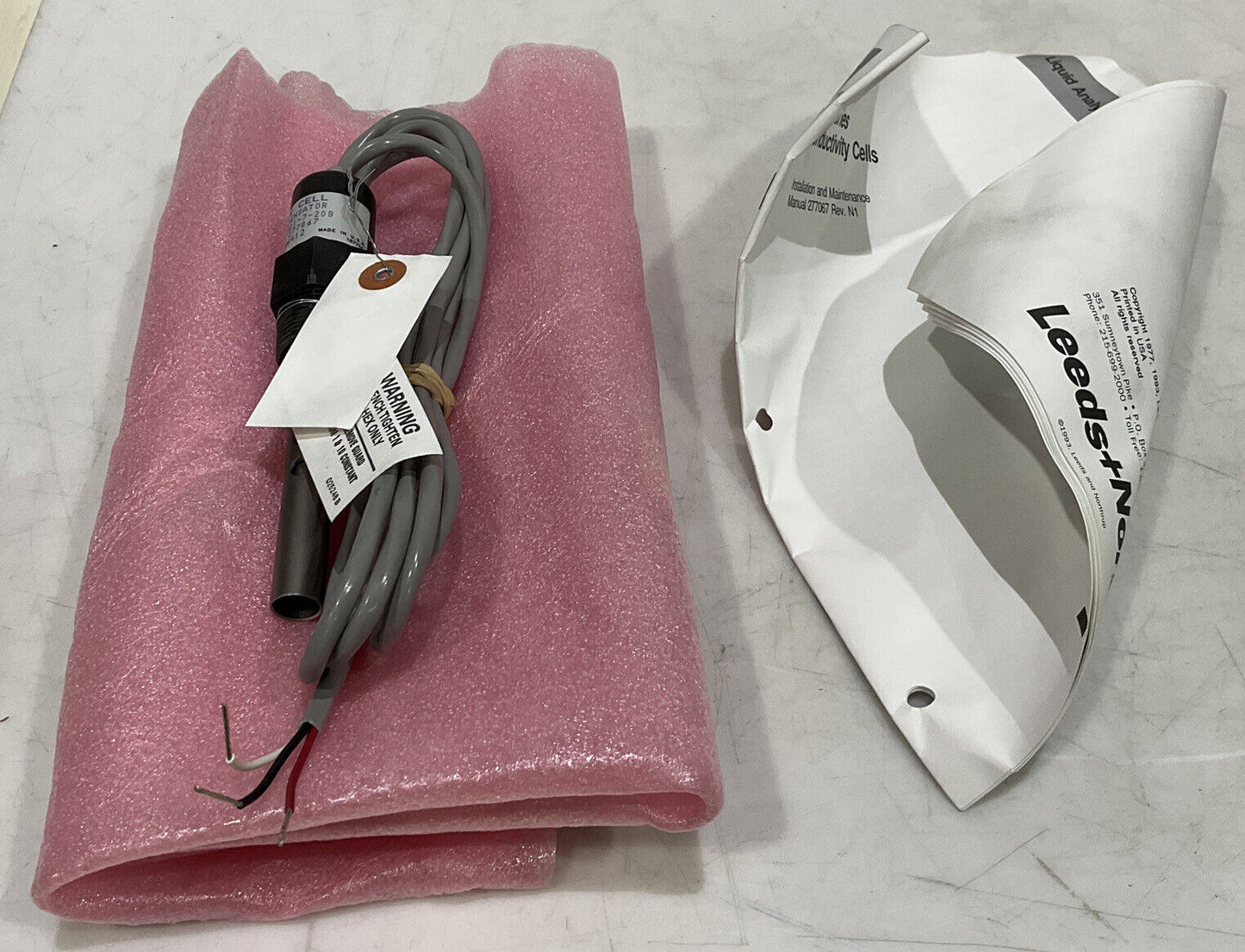 LEEDS AND NORTRUP 4973 CONDUCTIVITY CELL 373