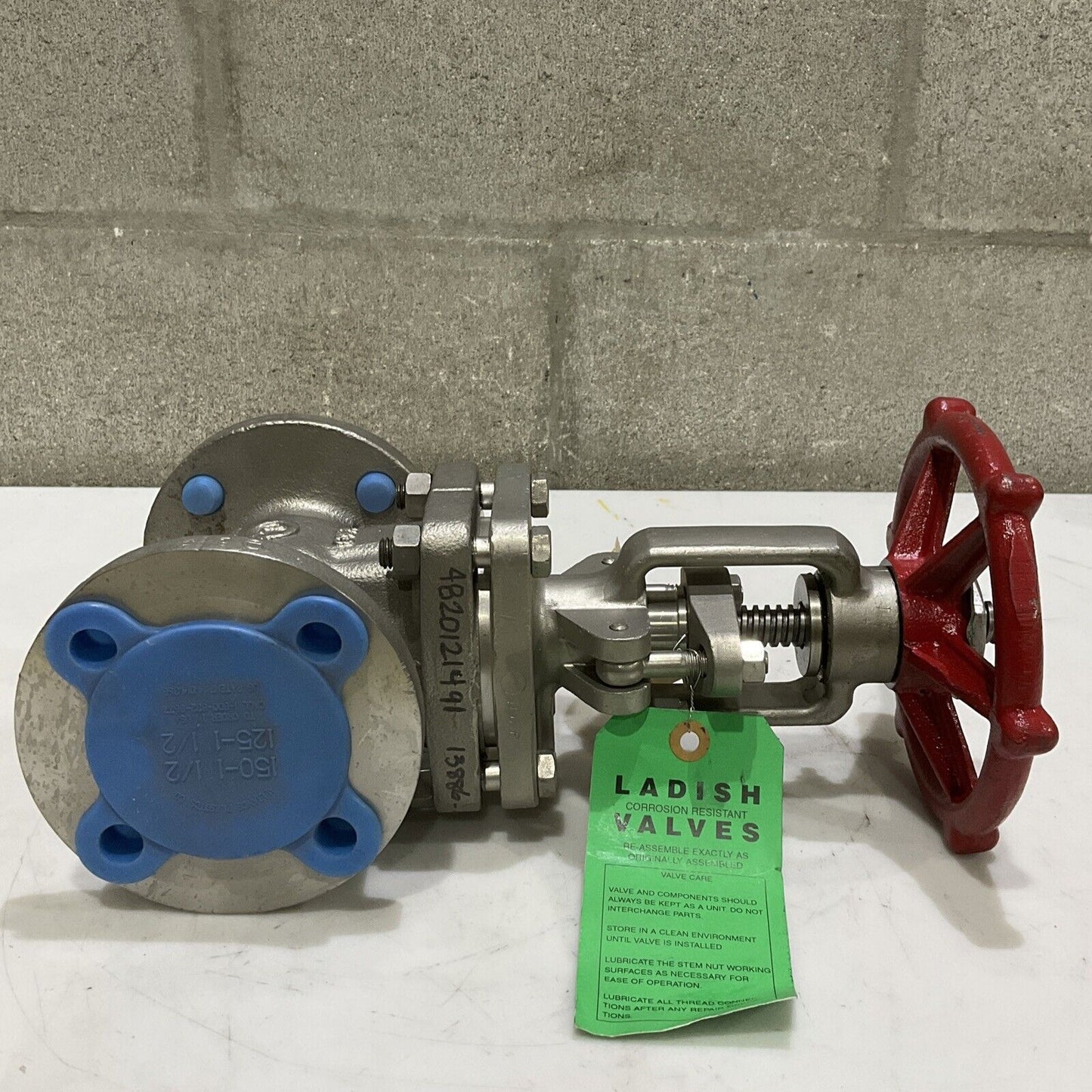 LADISH 8272-2014-15 GATE VALVE 1-1/2 150 LB B16.34-275 PSI 100 F 373