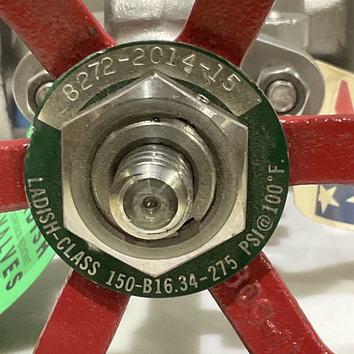 LADISH 8272-2014-15 GATE VALVE 1-1/2 150 LB B16.34-275 PSI 100 F 373
