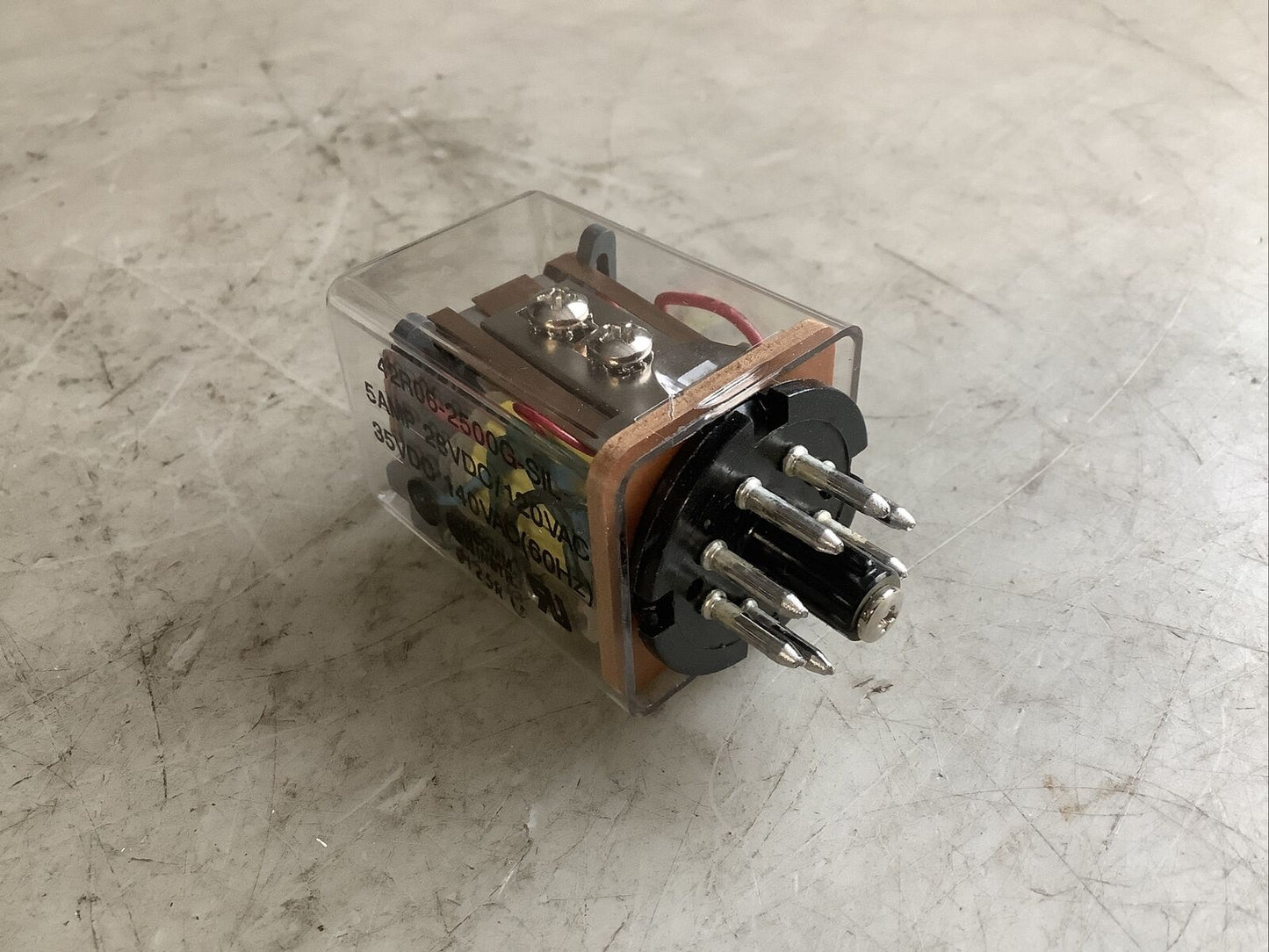 COMM INSTR 42R06-2500G-SIL RELAY 5A 8-PIN 35VDC 140VAC  373