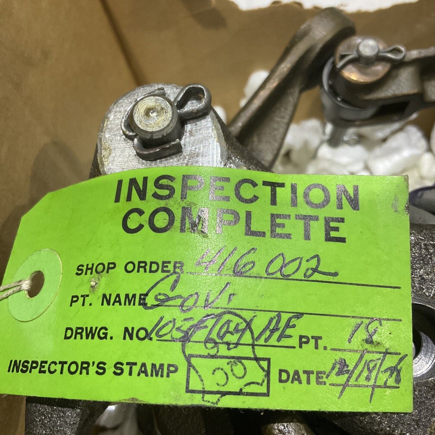 GENERAL ELECTRIC 105F104AE 18 18 B04 GOVERNOR 373
