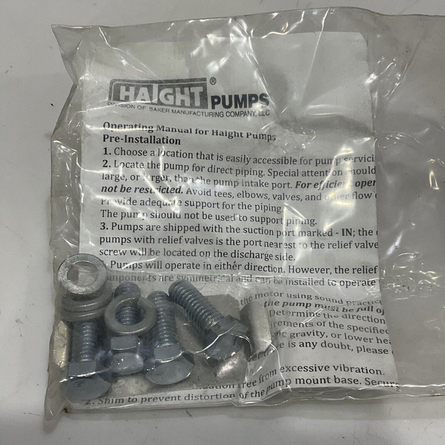 HAIGHT VDPOS2413X6KVW480NRU CENTRIFUGAL OIL PUMP 373