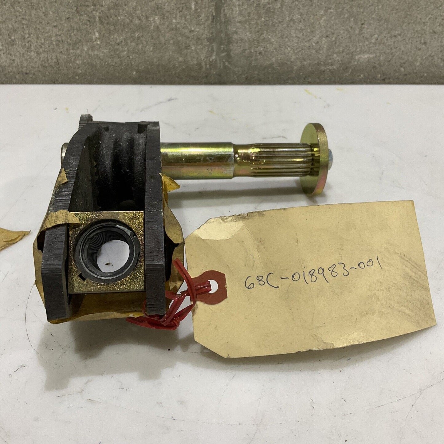 JORDAN CONTROLS INC. 68C-018983-001 OUTPUT DRIVE SHAFT ARID CONTROLS 373