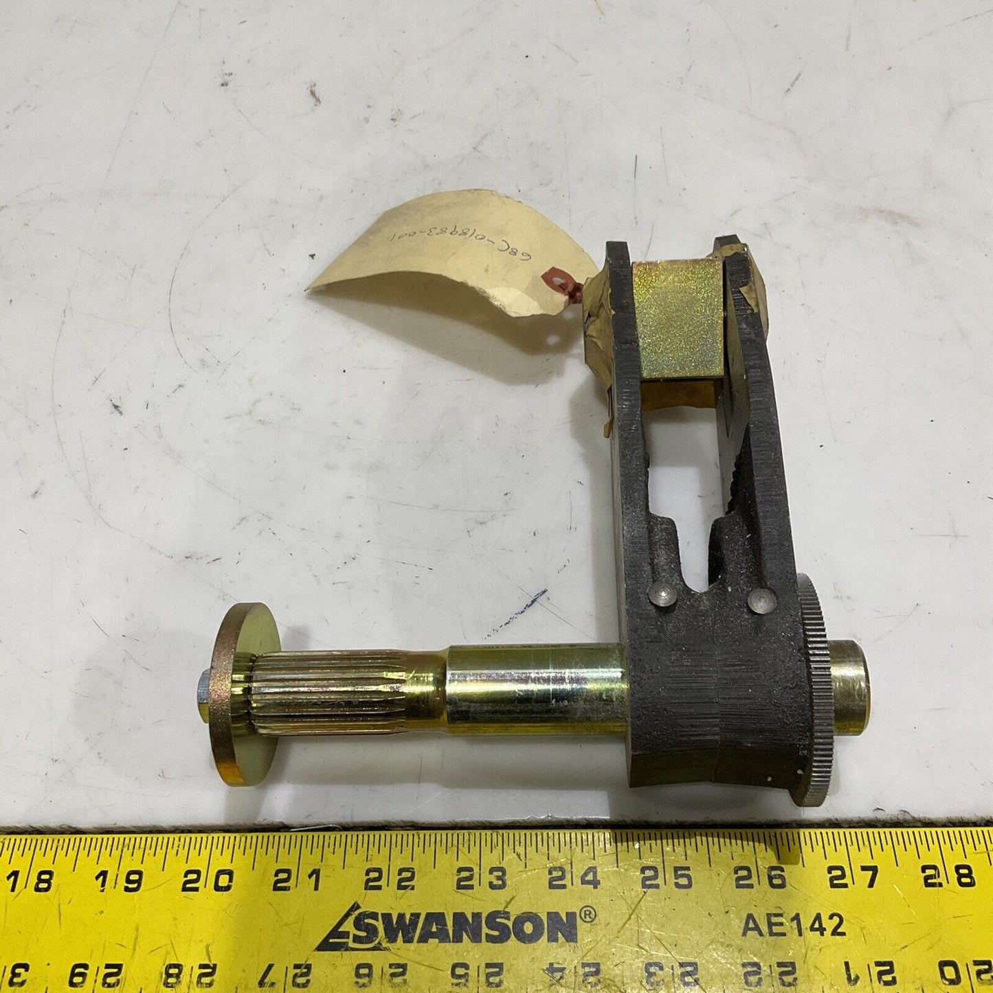 JORDAN CONTROLS INC. 68C-018983-001 OUTPUT DRIVE SHAFT ARID CONTROLS 373