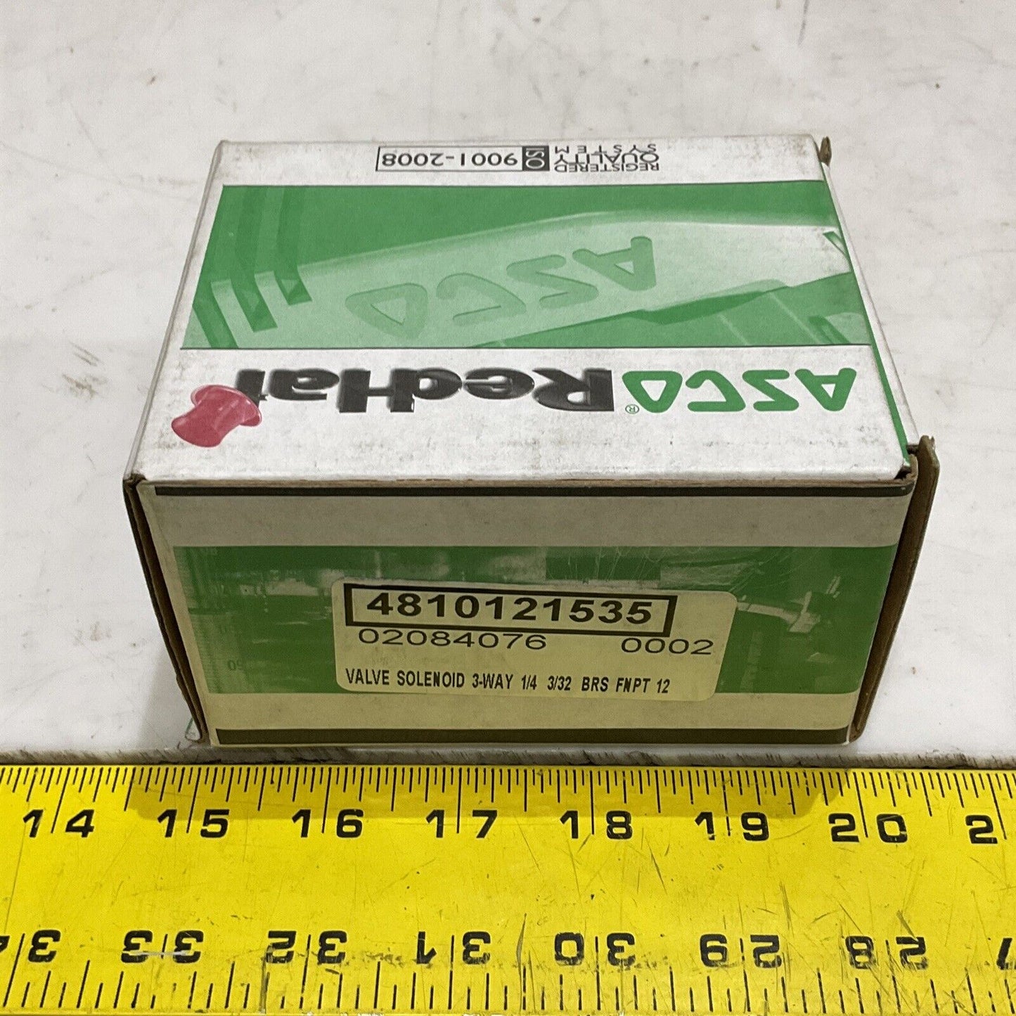 ASCO HC8320G184 SOLENOID VALVE 1/4” 115 PSI 24 W 125 DC 373