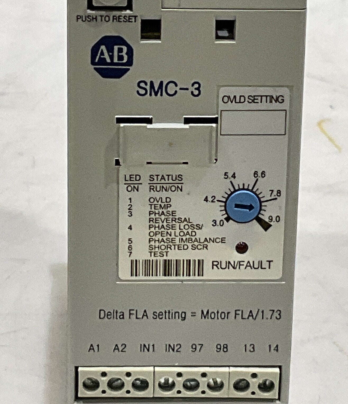ALLEN-BRADLEY 150-C9NBD SER B SOFT STARTER 373
